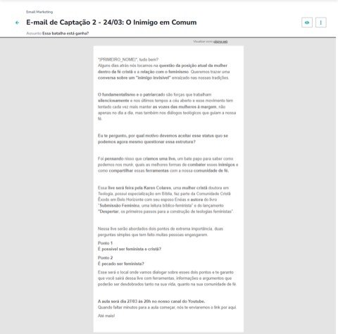 E-mail marketing Essa batalha está ganha